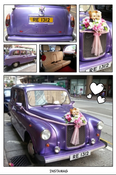 K.O 花車……我鍾情的紫色倫敦的士