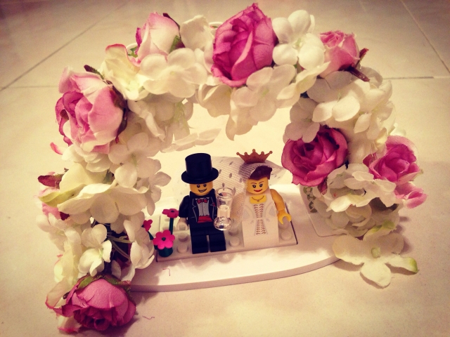 ❤ 婚禮回顧 ❤ DIY Lego 組合 (附相) ❤