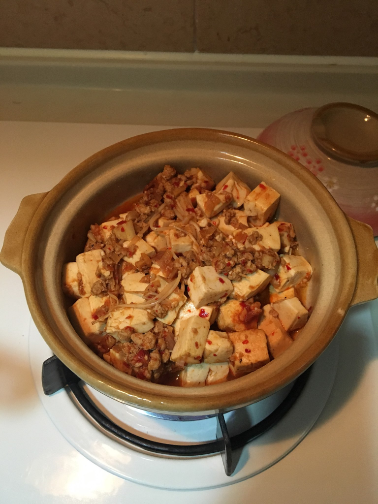 簡易麻婆豆腐煲