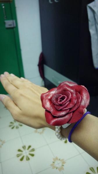 「囍」之分享 第五十八篇 @ DIY系列之 我的皮皮玫瑰花球 + 姊妹手花 (起動喇！
