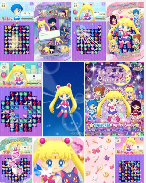 美少女戰士20週年手機遊戲《Sailor Moon Drops》
