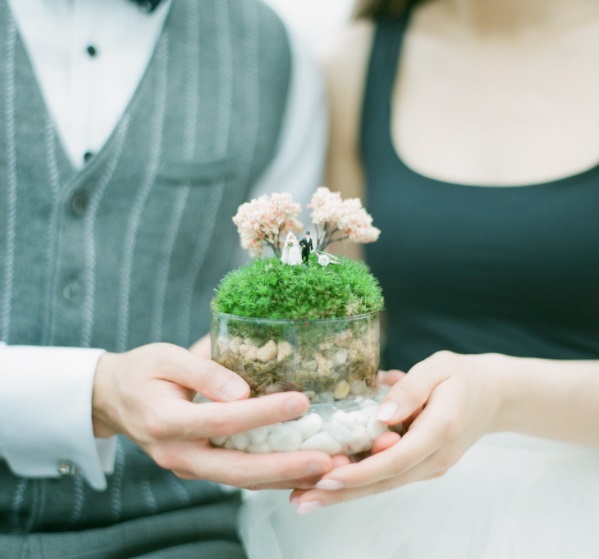 KR♥: DIY Terrariums 生態瓶婚禮裝飾/介指枕