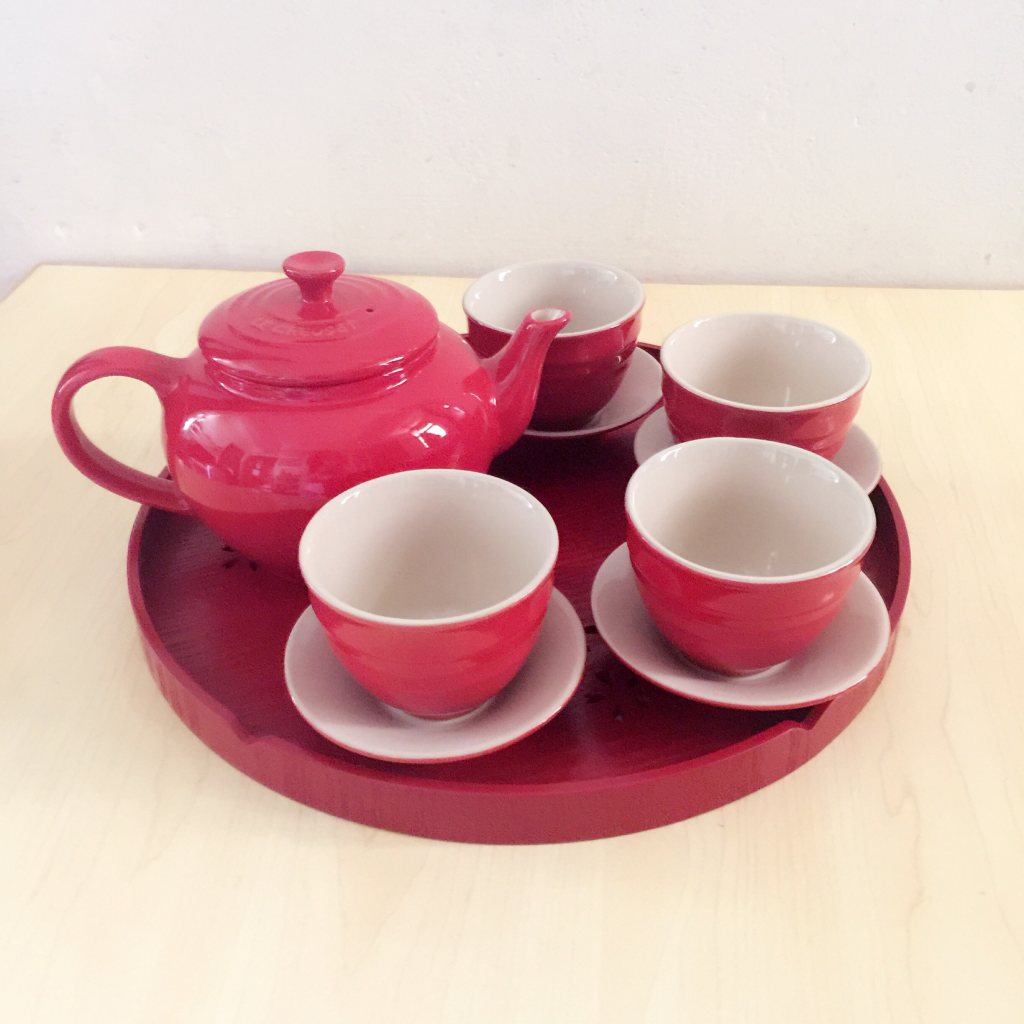 ?❤️? Vol.32 新娘的任性2: 紅色LC敬茶茶具