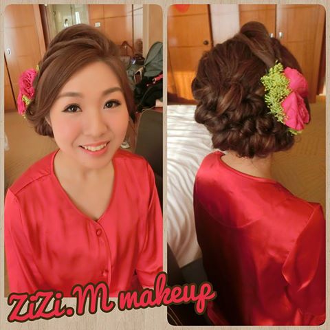 婚後review (5): 新娘化妝 - Zizi.M makeup