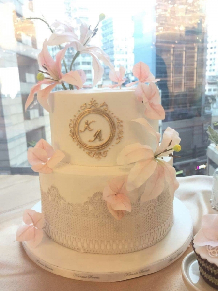 K&A_賓客大讚的結婚蛋糕&Candy Corner