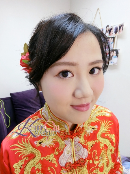 Kennis Chu Makeup - Bridal Makeup 新娘中式試妝造型*