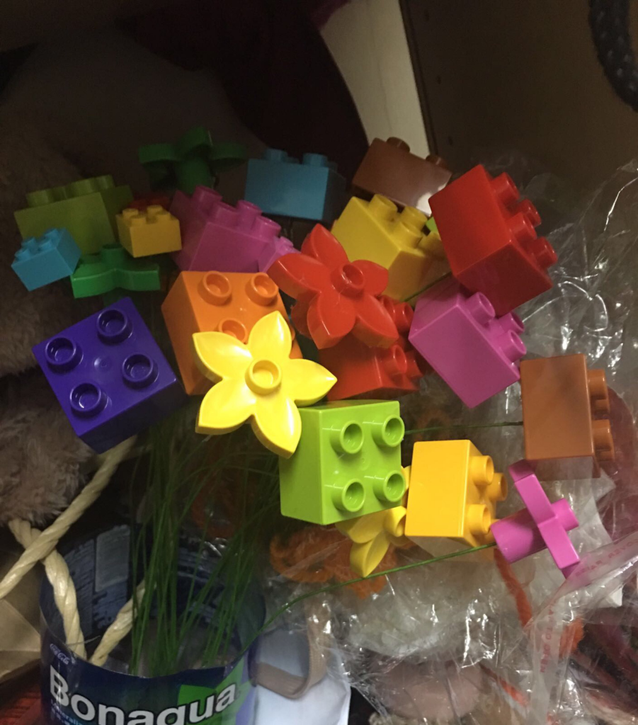 自製Lego 花球