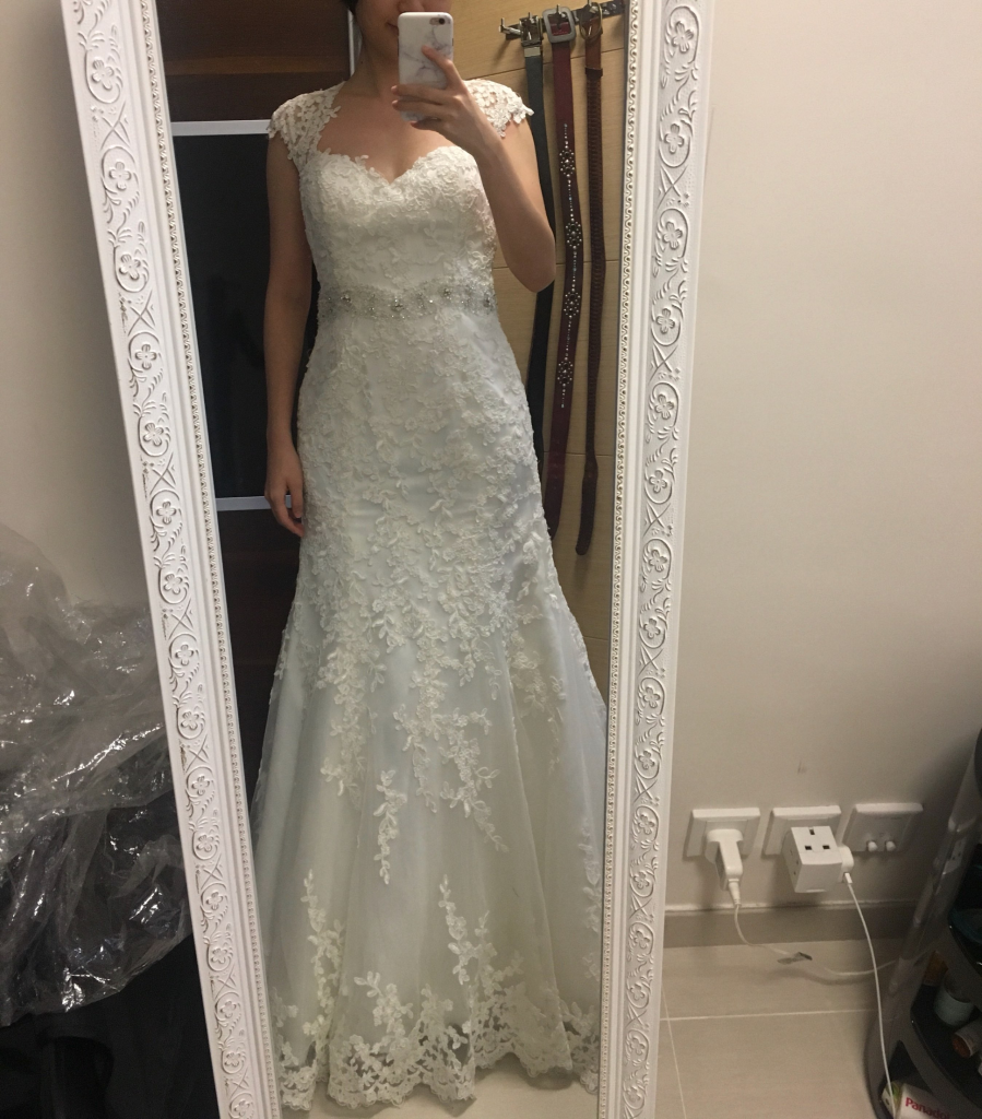 Jasmine bridal wedding gown