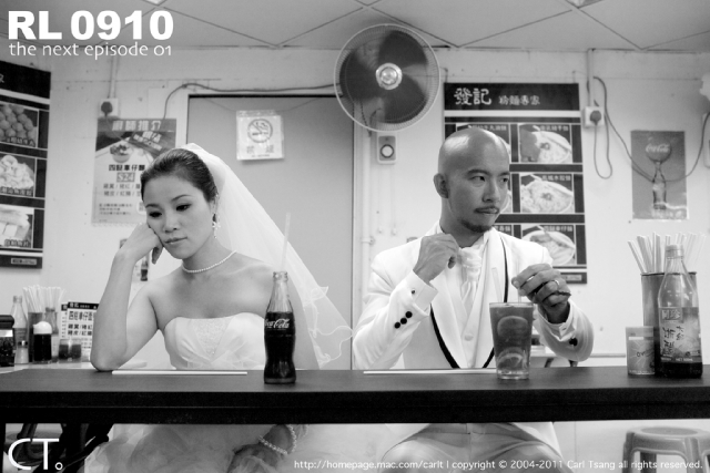  - Pre-Wedding by CT。 - CT_Photography - , , , , , , , , , , 黑白, 舊式茶餐廳
