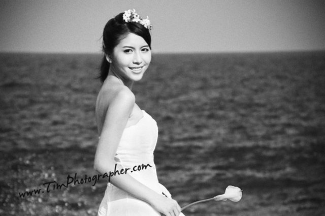  - Effect Pre Wedding Photo - TimCheung - , , , , , , , , , , 黑白, 海邊/湖泊