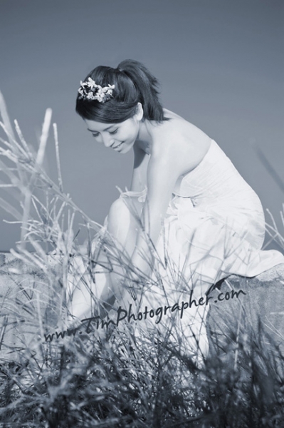  - Effect Pre Wedding Photo - TimCheung - , , , , , , , , , , 黑白, 青山綠草