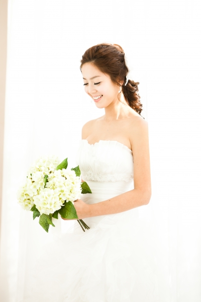 分享韓國婚紗攝影 - 花球