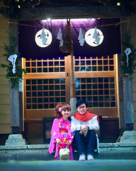 Japan Pre-wedding sharing ^^ II