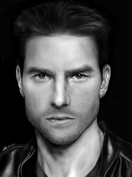 Tom Cruise Drawing