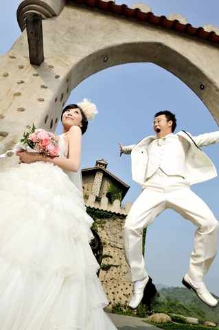  - our Pre-wedding photo - JennyFan - , , , , 台北, , , , , , 搞笑, 宏偉建築