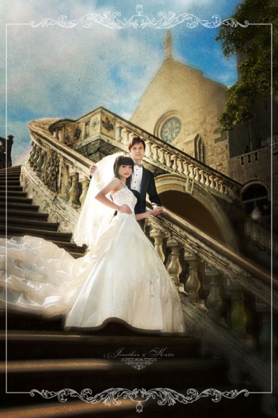  - Katie & Jonathan's pre-wedding @ Macau - ReinaCarrie - Katie, Jonathan, , , 澳門, , , , , , 藝術, 宏偉建築