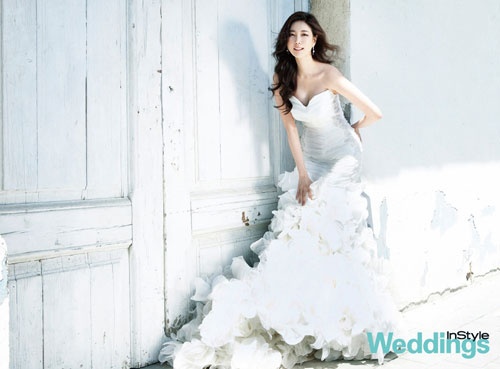 金思朗 ﹣ 韓國小姐冠轉化成優雅的新娘