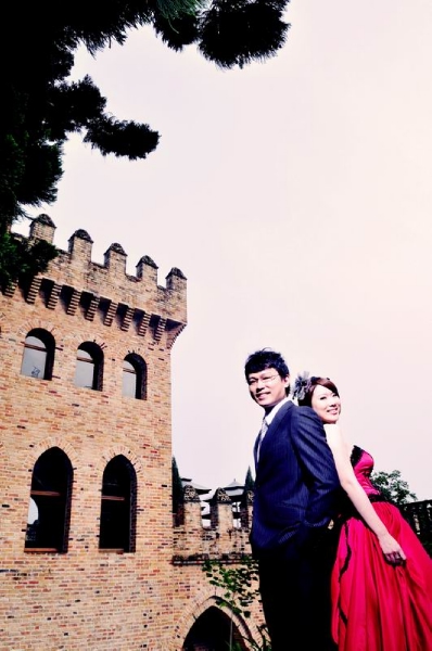  - Prince&princess castle wedding photo - 甄快樂 - , , , , 台中, , , , , , 自然, 宏偉建築