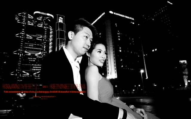  - Wedding Photography - mod - , , , , 中環, , , , , , 黑白, 夜景