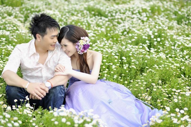  - 車站+花海+海景PRE WEDDING PHOTO - muffin.com - , , , , , , , , , , 自然, 花田(如油菜花、波斯菊等)