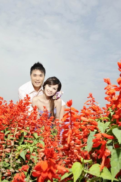  - 車站+花海+海景PRE WEDDING PHOTO - muffin.com - , , , , , , , , , , 自然, 花田(如油菜花、波斯菊等)