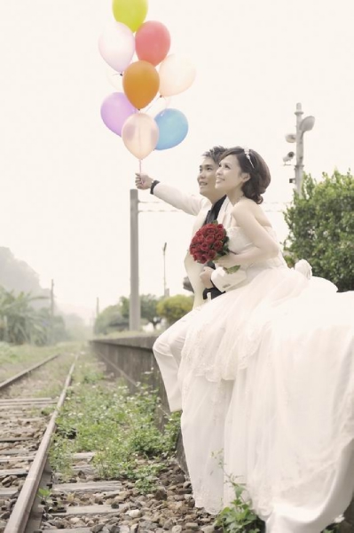  - 車站+花海+海景PRE WEDDING PHOTO - muffin.com - , , , , , , , , , , 自然, 古老街道