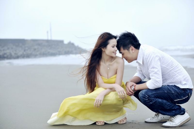  - 車站+花海+海景PRE WEDDING PHOTO - muffin.com - , , , , , , , , , , 華麗, 海邊/湖泊