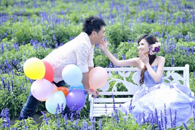  - 車站+花海+海景PRE WEDDING PHOTO - muffin.com - , , , , , , , , , , 自然, 薰衣草