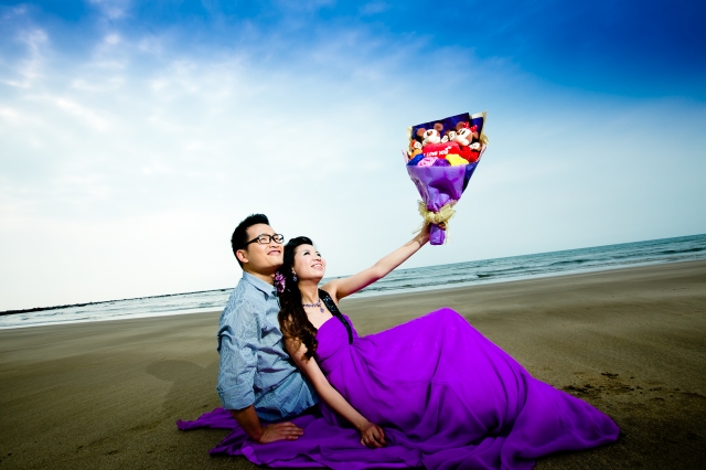  - Pre-Wedding Photo on 23/4/2012 - SAN923222 - , , , , , , , , , , 華麗, 海邊/湖泊