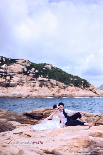 MUA : Samantha LeungPartner : Endy - LsfreDa PreWedding Album - LsfreDa - , , , , 全香港, , , , , , 型格, 海邊/湖泊