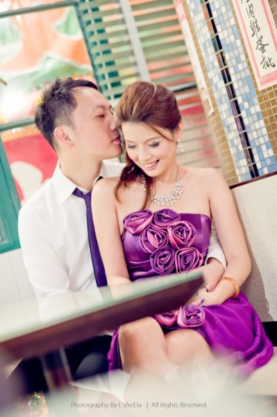 MUA : Carrie Partner : Endy @ Cheery Production - LsfreDa PreWedding Album - LsfreDa - , , , , 全香港, , , , , , 復古, 舊式茶餐廳