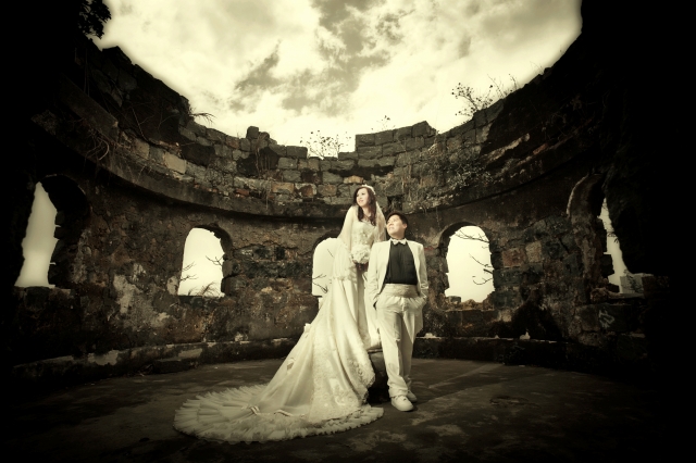  - Pre wedding_ Yvonne & Edwin - Yvonne_Lee - Yvonne, Edwin, white chocolate 純白主義, , 將軍澳, , , , , , 自然, 宏偉建築