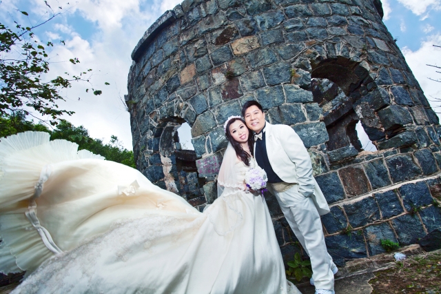  - Pre wedding_ Yvonne & Edwin - Yvonne_Lee - Yvonne, Edwin, white chocolate 純白主義, , 將軍澳, , , , , , 自然, 宏偉建築