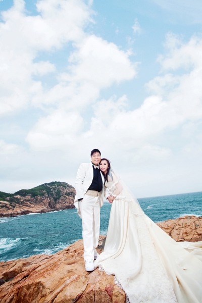  - Pre wedding_ Yvonne & Edwin - Yvonne_Lee - Yvonne, Edwin, white chocolate 純白主義, , 全香港, , , , , , 自然, 海邊/湖泊