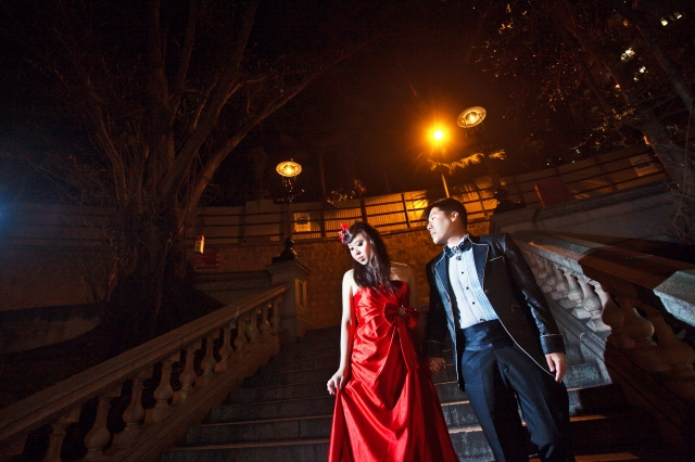  - Pre wedding_ Yvonne & Edwin - Yvonne_Lee - Yvonne, Edwin, white chocolate 純白主義, , 中環, , , , , , 自然, 夜景