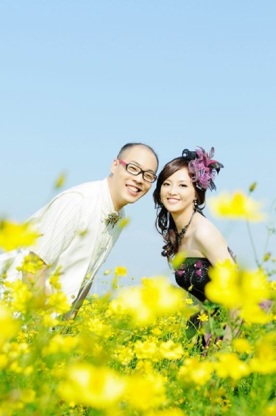  - Taiwan prewedding by Masalili - yannesng - , , ::masaLiLi::瑪莎LiLi婚紗, , 台中, , , , , , 自然, 花田(如油菜花、波斯菊等)