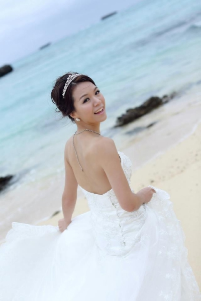  - 分享最美婚照 - OliCheeSe - Olivia Chung, Tang Shiu Hang, Watabe Wedding, , 沖繩, , 很合理!, 好細心!, N/L, 很新很新穎, 日式, 海邊/湖泊