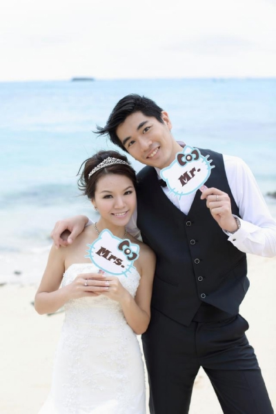  - 分享最美婚照 - OliCheeSe - Olivia Chung, Tang Shiu Hang, Watabe Wedding, , 沖繩, , 很合理!, 好細心!, N/L, 很新很新穎, 日式, 海邊/湖泊