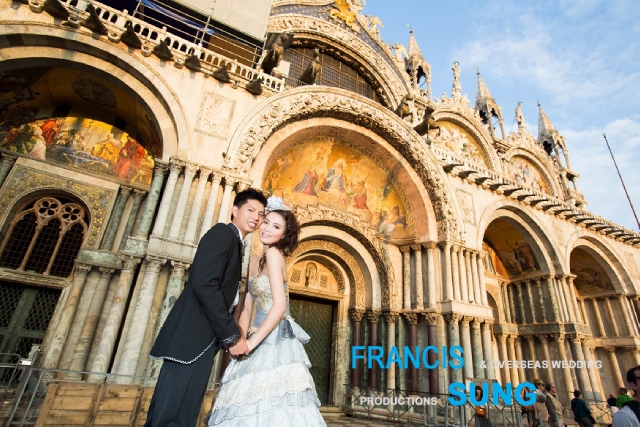  - Theo & Jack in Venice & Paris - FrancisSung - , , Francis Sung Productions and Overseas Wedding, , 歐洲, , , , , , 歐陸, 宏偉建築