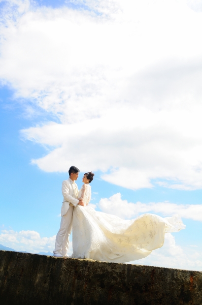  - kammy&longson's pre-wedding - kammy~盈盈 - kammy yau, longson liu, 3V 視覺新派婚紗館, $10,001至$15,000, , , , 化妝也很滿意~, 帶了自己的花球, 也有用他們的, 不過比較舊, 但拍出來不明顯, 衣服很多~ 很喜歡~~, , 