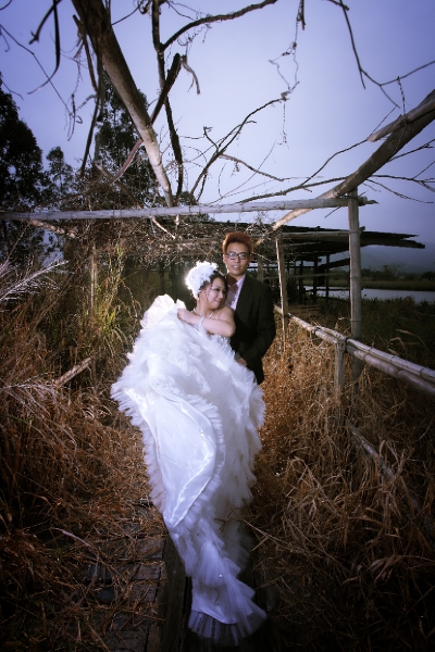  - wedding photo 2 - samanthachichi - samantha, kevin, -, , 南生圍, , , , , , 自然, 青山綠草