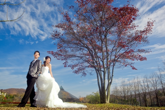  - 分享最美婚照@日本 - kokovic - VICKO, DANNY, TI Wedding Photo, , 輕井澤, , , , , , 自然, 櫻花/紅葉