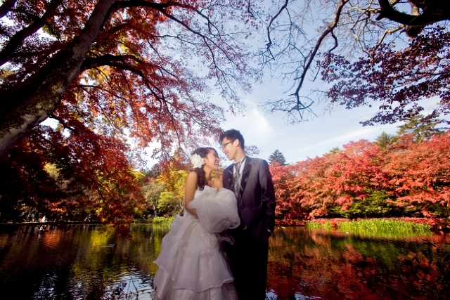  - 分享最美婚照@日本 - kokovic - VICKO, DANNY, TI Wedding Photo, , 輕井澤, , , , , , 自然, 櫻花/紅葉