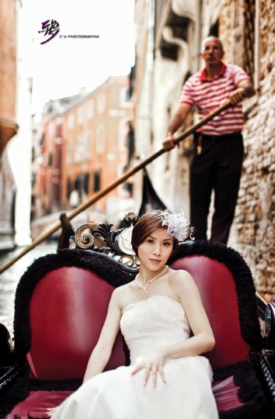  - Overseas Pre-wedding  (Claudia & Jim) - Venice - Cindy@ACEMakeup - , , , , 歐洲, , , , , , 復古, 宏偉建築