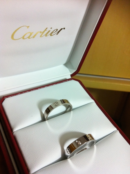 Cartier婚戒 KO! 超抵買!