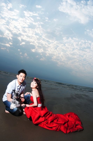  - 教堂+海邊浪漫婚紗照 - howwen - , , ::masaLiLi::瑪莎LiLi婚紗, , 台中, , , , , , 自然, 海邊/湖泊