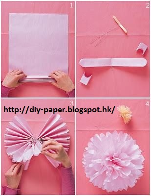 DIY PAPER FLOWER@紙花婚禮場地佈置裝飾製作wedding decoration