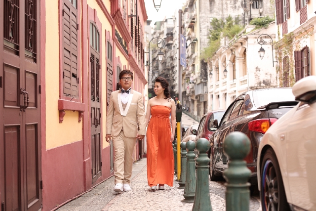  - Pre Wedding ~ Macau - superainbow - , , De odd, , others, Macau, , , , , 藝術, 古老街道