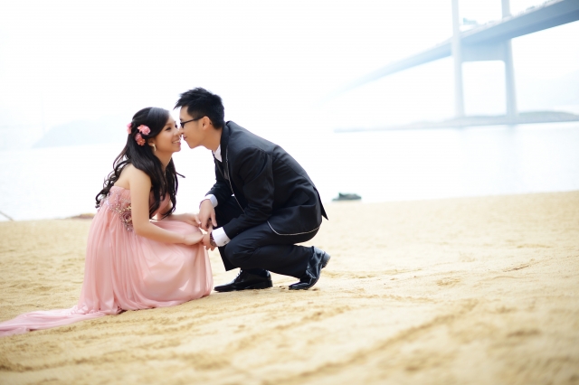  - 分享最美婚照 - JaSmInEe - Jasmine, Devin, MyAFFECTION, $10,001至$15,000, others, 馬灣, HK Pre-wedding Package, Patient, Details, Helpful with professional and, N/A, Many different styles of Wedding Dress choices,, 自然, 宏偉建築