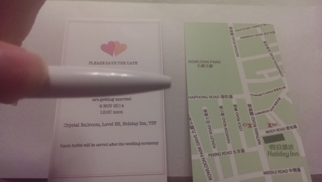 Free map+save the date card @e-print